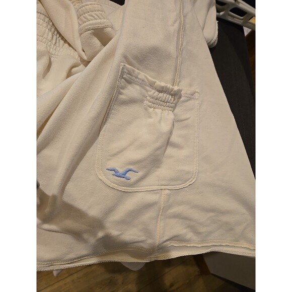 Vintage Y2K Deadstock Hollister Babydoll Tube Strapless Tank Cream Large Dress - Picture 5 of 16